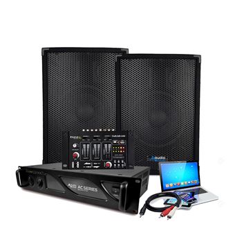 Enceintes, baffle et amplis DJ Party Light & Sound Pack