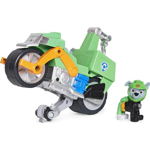 Figurine-Spin Master 6060227/20129830 - Paw Patrol Moto Pups Rocky