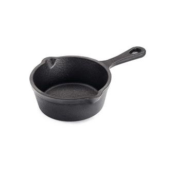 Poêle Grill Fonte 22 Cm - Pour Steaks, Tous Feux Dont Induction, Rides De Grill, Sans Revêtement - 14