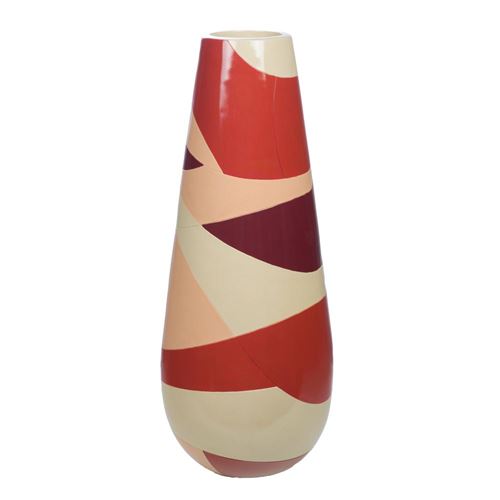 Non Communiqué Multicolore Vase Ellen Tube - Amadeus - Résine