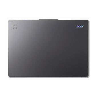 Acer Aspire 14 AI A14-52M - Conception de charnière à 180 degrés - Intel Core Ultra 7 - 258V / jusqu'à 4.8 GHz - Win 11 Home - Intel Arc Graphics 140V - 32 Go RAM - 1.024 To SSD QLC - 14" OLED 1920 x 1200 - Wi-Fi 6E, Bluetooth - gris acier - clavier :