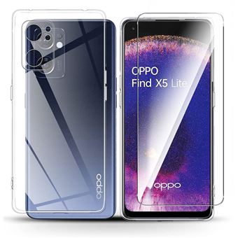 Coque En Silicone Transparente Renforcée Aux Angles Pour Oppo Find X5 Pro - Little Boutik