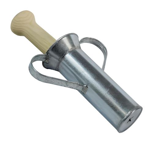  Machine &agrave; churros en t&ocirc;le galvanis&eacute;e et bois - Hauteur 19,5 cm - marque VISIODIRECT 