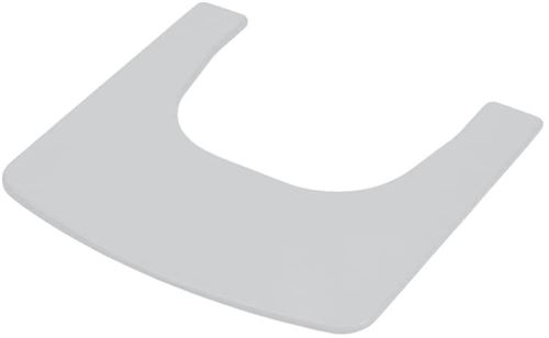 Tablette de repas et de jeu pour chaise haute Syt Gris clair