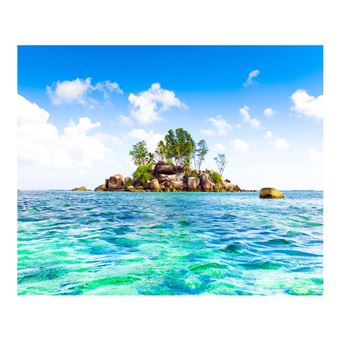 AG ART Photo murale intissée ile et mer tropicale, 360x270 cm, 4 parts - 1