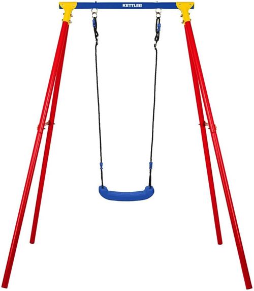 Non Communiqué Bleu Balançoire Simple D'extérieur