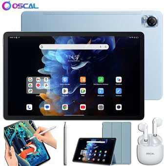 25€ sur Tablette Tactile Oscal Pad 60 10.1 pouces HD+ Quad core Android 12  5Go+64Go/SD 1To 6580mAh 2.4G WiFi Bleu Avec Clavier K1 - Tablette tactile -  Achat & prix