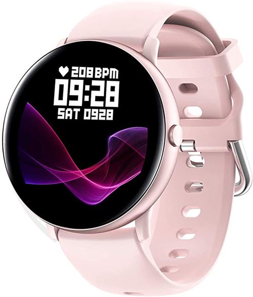 Montre Connect&eacute;e Chronus S22T Fitness Tracker IP68 &Eacute;tanche-Rose-Chronus 