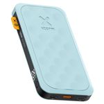 Batterie Externe 10000mAh 20W 2x USB-C plus USB Écran LED Design Compact Xtorm Bleu Clair