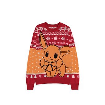 Pull De Noel Pokemon Pull De Noel Evoli Taille M Autres vetements goodies Achat prix fnac