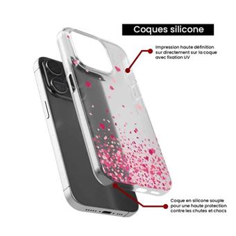 Coque Silicone Rose + Protection écran Pour Xiaomi Redmi Note 12 4G - Little Boutik - Neuf