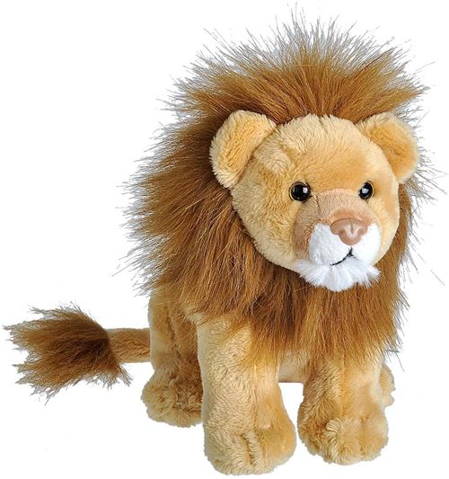 peluche lion de 20 cm marron Wild Republic