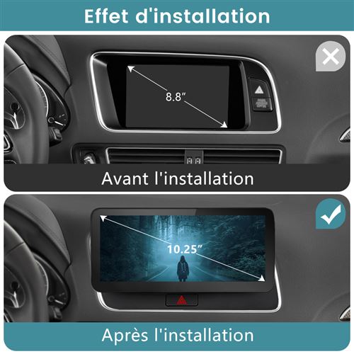 Autoradio AWESAFE pour Audi Q5 [2013-2016]MMI 10.25 Pouces,Carplay