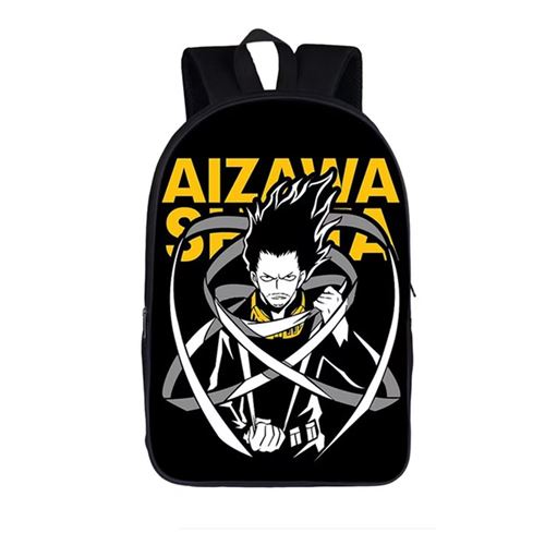 Sac à dos My Hero Academia pour Enfants Cadeaux pour Garçon (SD1474) 29*16*42cm Noir
