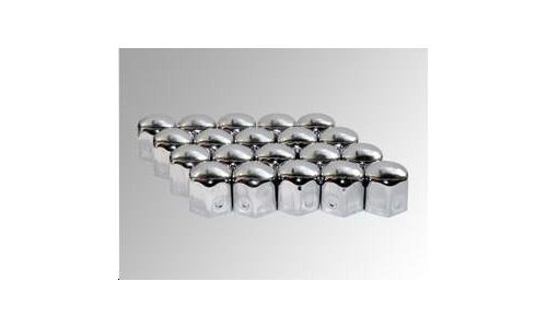 Eufab Radschraubenkappe Passend für (Schraubengröße) 19mm Chrom Metall