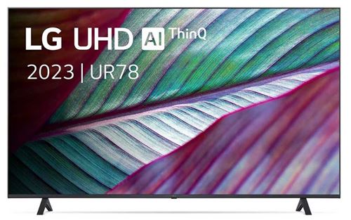 TV LG 50UR78 UHD 4K Full LED Noir