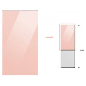 SAMSUNG PANNEAU HAUT 185cm CLEAN PEACH - RA-B23EUU3KGM BESPOKE