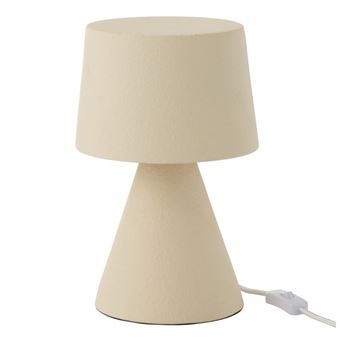 Lampe à Poser Petit Abat-Jour "Pierre" 34cm Beige - 1