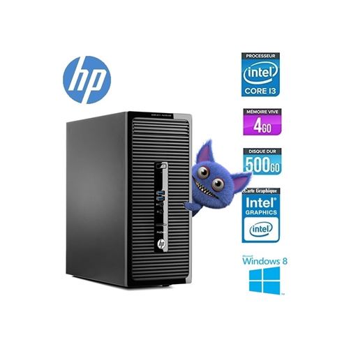 PC hp prodesk 400 g2 mt core i3