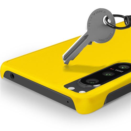 Coque Avizar Pour Sony Xperia 10 VI - Jaune - Polycarbonate Anti-traces