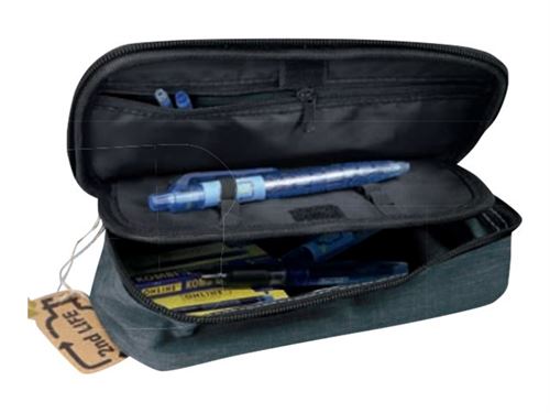 Online 2nd Life - Trousse - PET recyclé - gris (pack de 6)