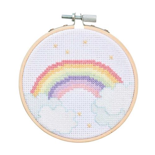 Non Communiqué Multicolore Kit De Broderie - Arc-En-Ciel