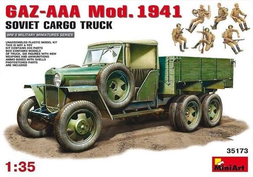 Non Communiqué Gaz-Aaa Cargo Truck Mod. 1941 - 1:35E - Miniart
