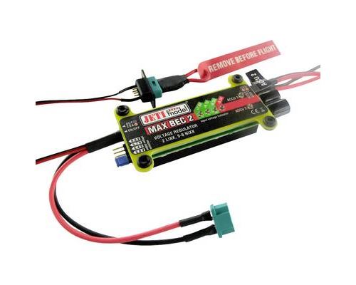 Jeti MAX BEC 2D Plus EX Double alimentation 5.5 - 8.4 V