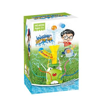 Arroseur Fusée à Eau – Rotation 360° – Pour Tuyau D’arrosage – Jouet Extérieur 3-12 Ans