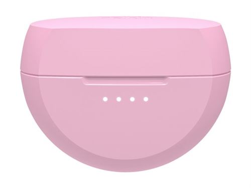 Belkin SoundForm Nano 2 for Kids - Écouteurs sans fil avec micro - intra-auriculaire - Bluetooth - rose