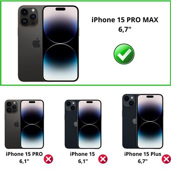 Verre Trempé écran et arrière pour iPhone 15 PRO MAX [Pack 2] Film Vitre  Protection Phonillico® - Protection d'écran pour smartphone à la Fnac