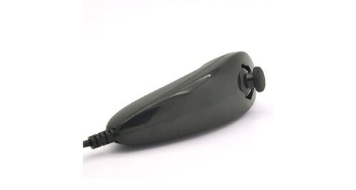 Non Communiqué Noire Nunchuck Nunchuk Manette Contrôleur Pour Nintendo Wii Produit Compatible