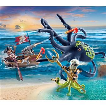 71419 Pirate avec pieuvre géante