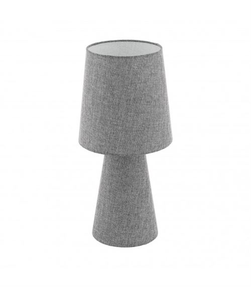 Lampe en textile CARPARA 2 ampoules Diamètre 22 Cm