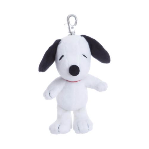 Clip pour sac à dos en peluche Snoopy de 5 pouces