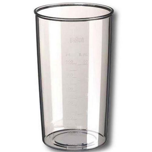Pièces Détachées Petit Électroménager Braun Bol Hachoir Transparent Haut 500Ml Nu (Sans Couvercle) - Réf: Br67050132