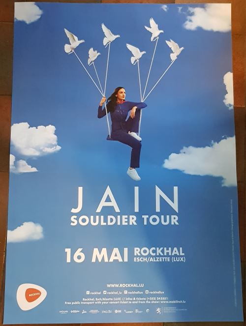 JAIN - 2019 / Souldier Tour - AFFICHE