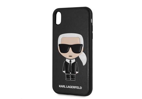 Coque Iphone XR 6,1 Karl Lagerfeld Ikonic noir