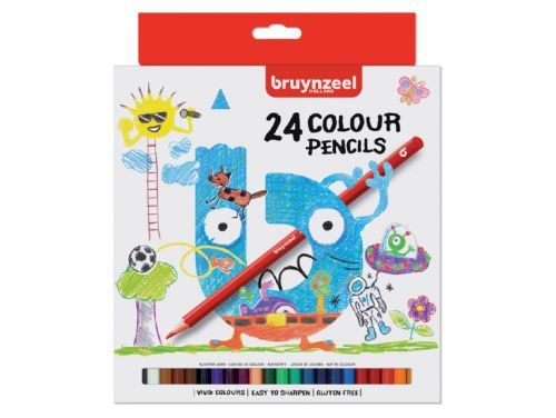 Bruynzeel 24 crayons de couleur 601112003
