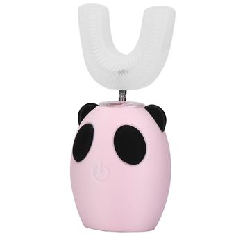 Brosse à Dents électrique Sonique Enfant Forme U - Animaux Mignons, Rechargeable USB
