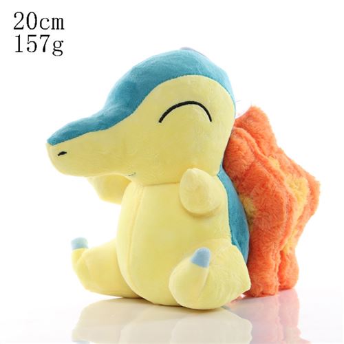 Peluche Pokémon Cyndaquil Tomy 25 cm - Noir