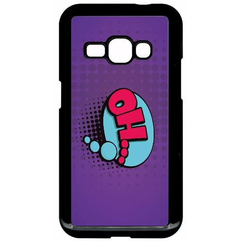 Coque Samsung Galaxy J1 2016 Modèle J1 2016 Oh Fond Mauve