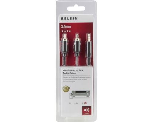 belkin cbl audio m m 5m port-noir