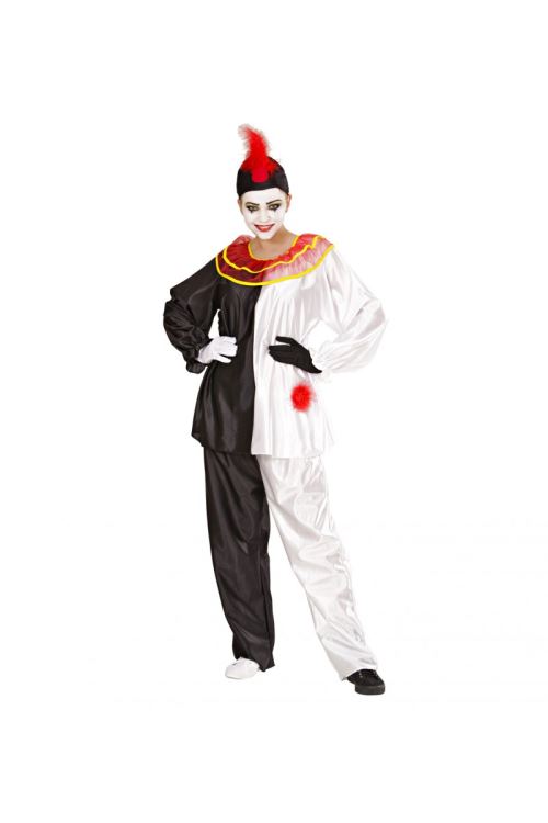 Costume Pierrot Unisexe Adulte - Noir - L