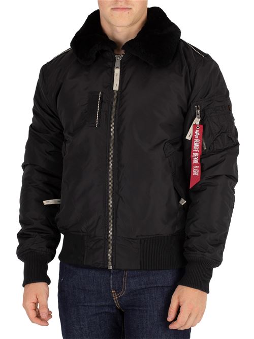 Alpha Industries Homme Injector III Jacket, Noir