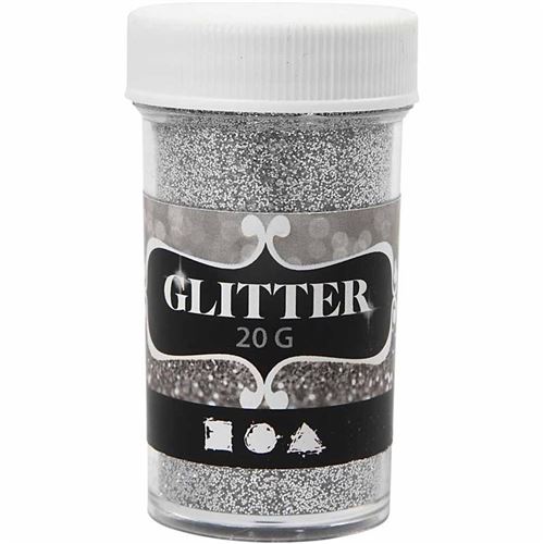 Creotime paillettes argent 20 grammes