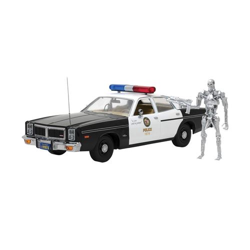 Terminator - Réplique métal Dodge Monaco 1/18 Metropolitan Police 1977