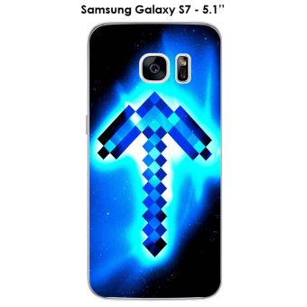 Coque Samsung Galaxy S7 design Minecraft - 3