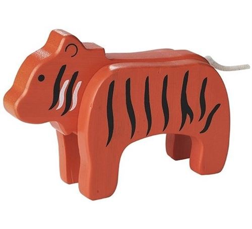 Everearth protagoniste tigre orange 12x9x4 cm