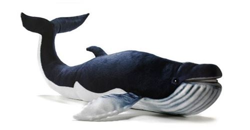 Hansa Peluche Baleine Bleue 59cmL